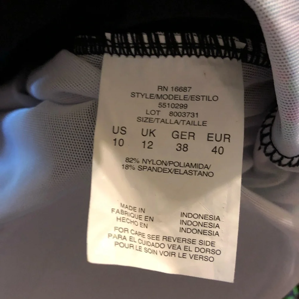 SWIM Solutions Bow Tummy-Control Swimdress NWT - Picture 5 of 8